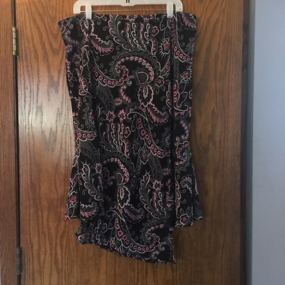 5 for $20.  Skirt with handkerchief hem.